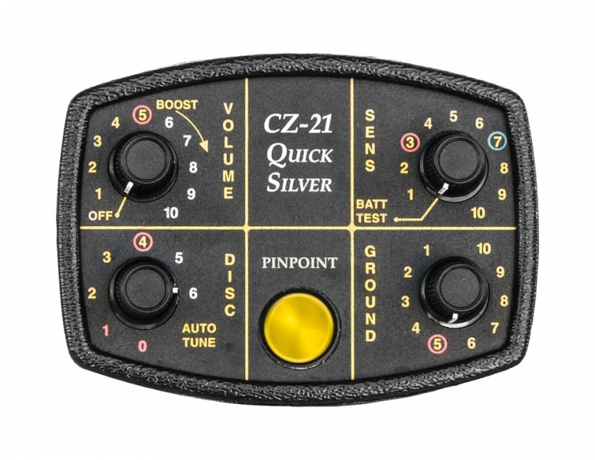 Fisher CZ21 Detector de Metales Subacuático 10.5''