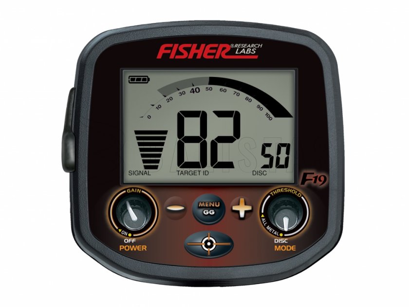 Detector de metales Fisher F19 10'' DD