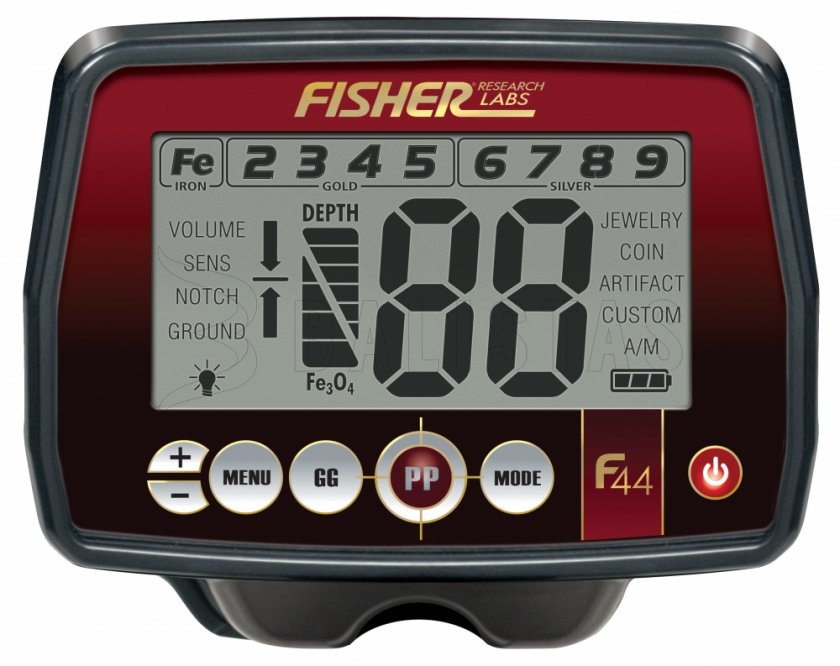 Detector de metales Fisher F44 11'' DD