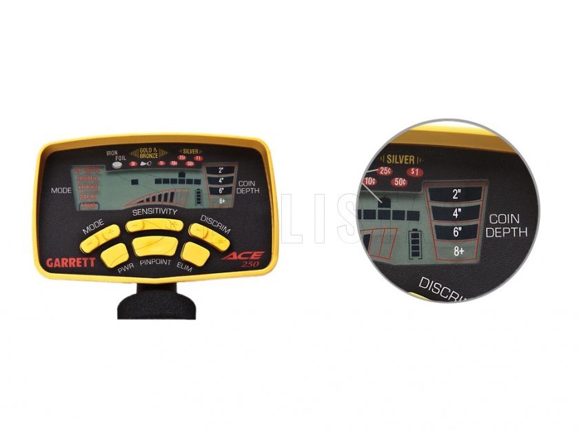Detector de metales Garrett ACE 250