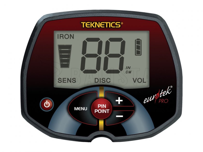 Juego de detectores de metales Teknetics Eurotek PRO 11'' DD