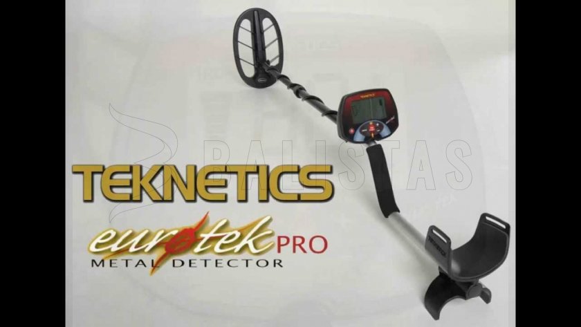 Juego de detectores de metales Teknetics Eurotek PRO 11'' DD