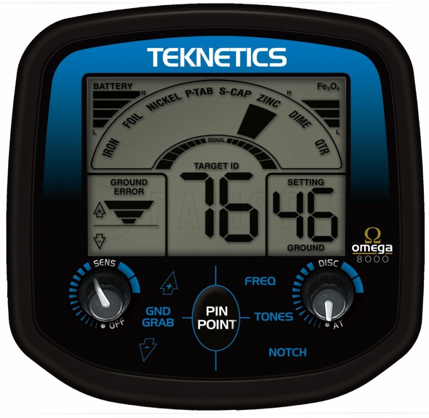 Detector de metales Teknetics Omega 8500 10''