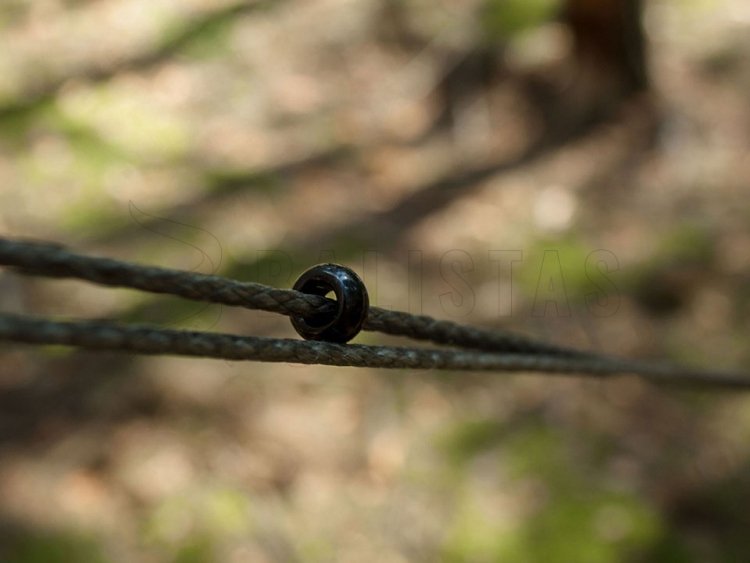 Juego de hamacas colgantes Lesovik Smuk negro