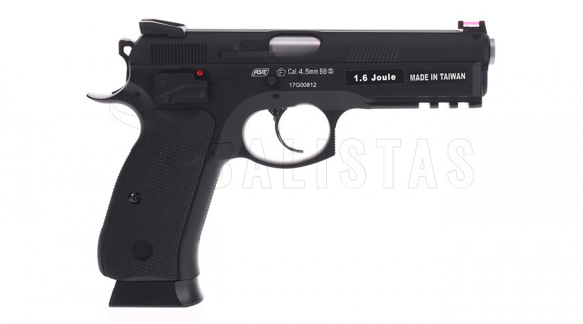 Pistola de aire comprimido ASG CZ-75 SP-01 Shadow Blow Back 4,5mm
