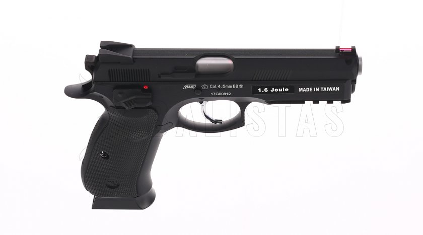 Pistola de aire comprimido ASG CZ-75 SP-01 Shadow Blow Back 4,5mm