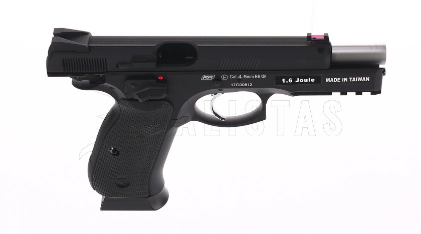 Pistola de aire comprimido ASG CZ-75 SP-01 Shadow Blow Back 4,5mm