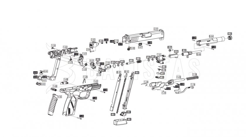 Pistola de aire ASG Bersa BP9CC 4,5mm