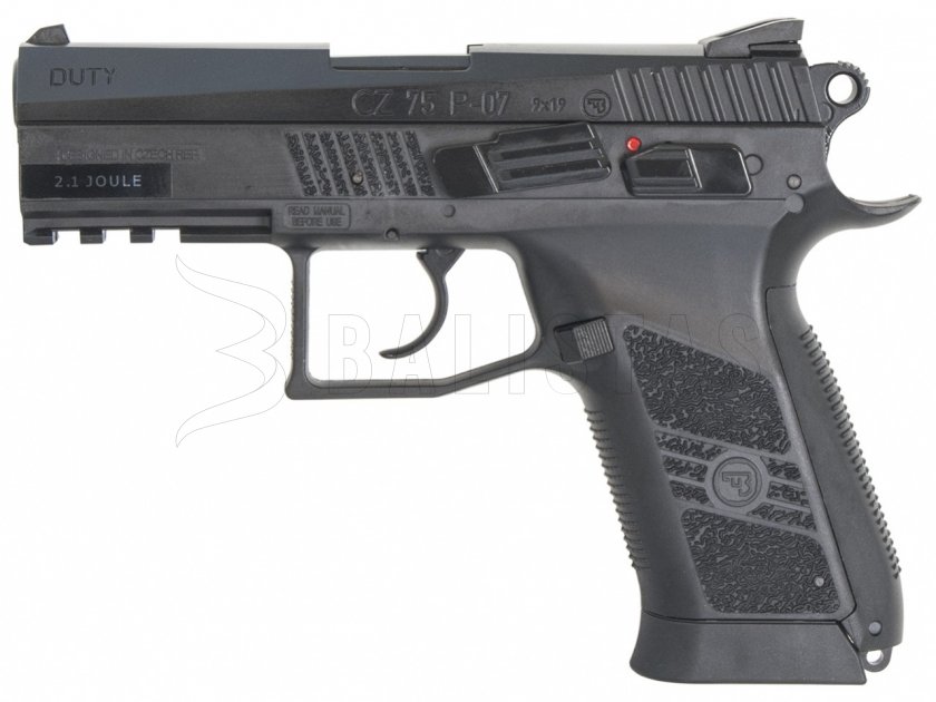 Pistola de aire ASG CZ 75 P-07 Duty Blowback 4,5mm