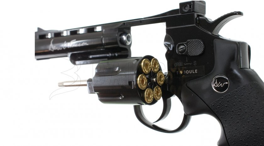 ASG Dan Wesson 4" 4,5mm revólver de aire comprimido