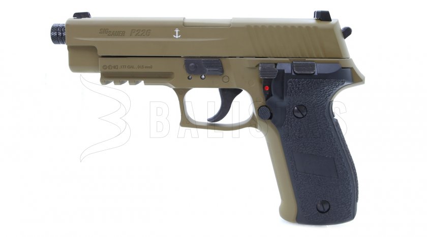 Pistola de aire Sig Sauer P226 FDE Arena 4,5mm