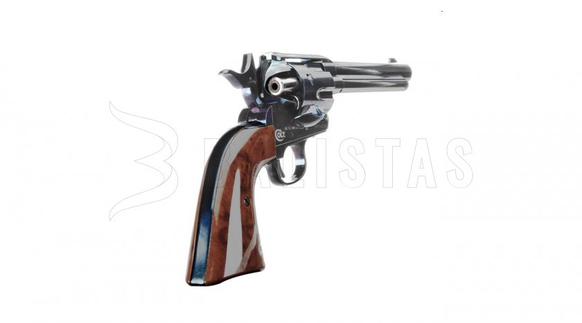 Revólver de aire comprimido Umarex Colt SAA .45 Diabolo Blued/Brown 4,5mm