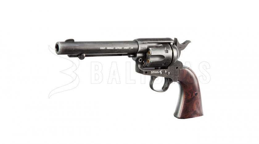 Revólver de aire comprimido Umarex Colt Single Action Army SAA .45 Antique 4,5mm