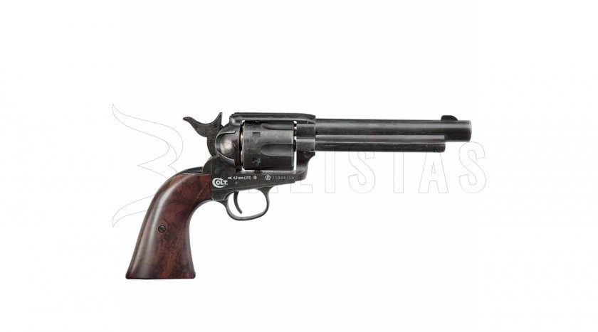 Revólver de aire comprimido Umarex Colt Single Action Army SAA .45 Antique 4,5mm