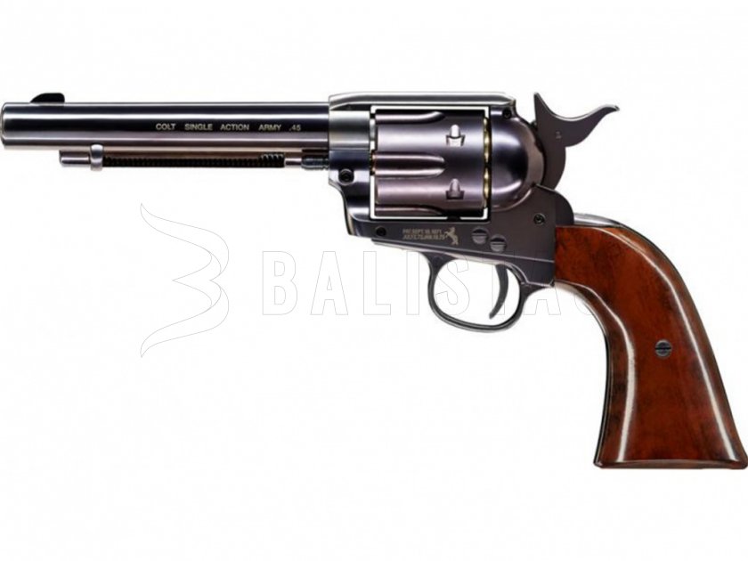 Revólver de aire comprimido Umarex Colt Single Action Army SAA .45 blued 4,5mm