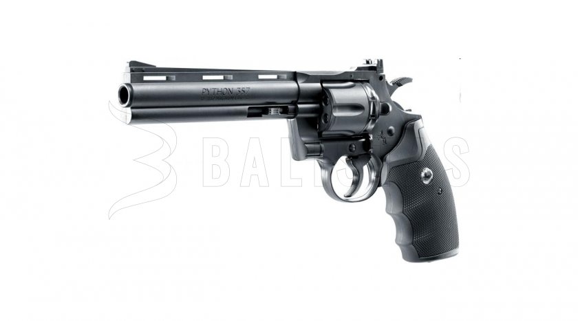 Revólver de aire comprimido Umarex Colt Python 6" negro Diabolo/BB 4,5mm