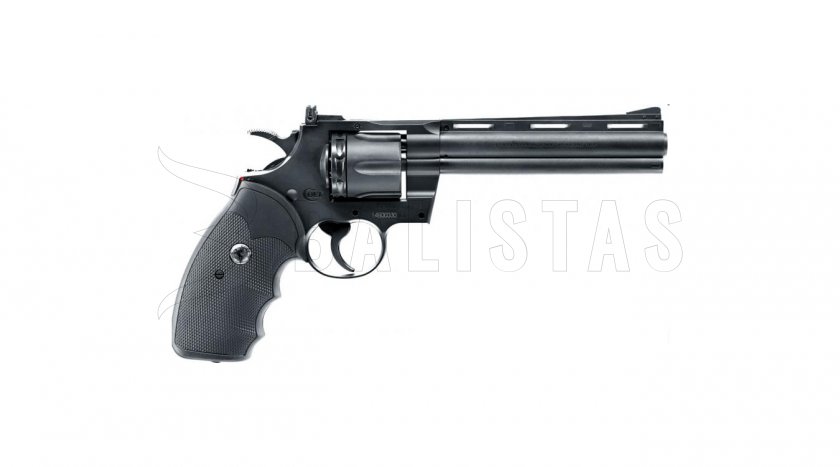Revólver de aire comprimido Umarex Colt Python 6" negro Diabolo/BB 4,5mm