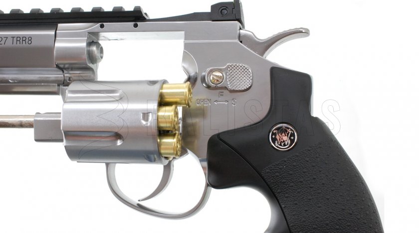 Revólver de aire comprimido Umarex Smith&amp;Wesson 327 TRR8 acero 4,5mm