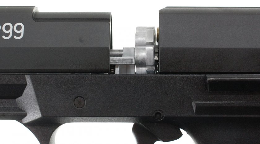 Pistola de aire comprimido Umarex Walther CP 99 negra 4,5 mm