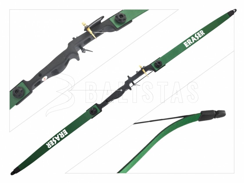 Arco Perfect Line Eraser Beetle recurvo 18lb verde