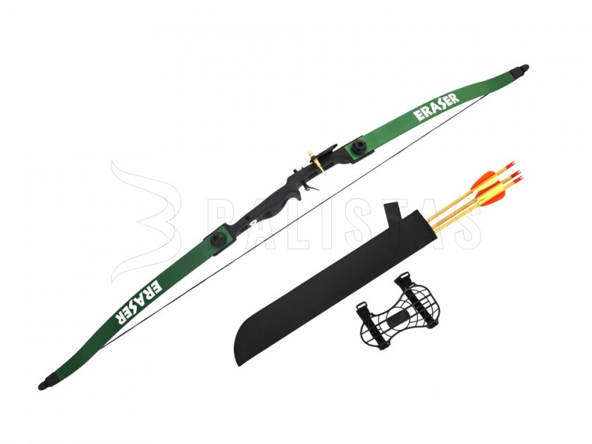 Arco Perfect Line Eraser Beetle recurvo 18lb verde