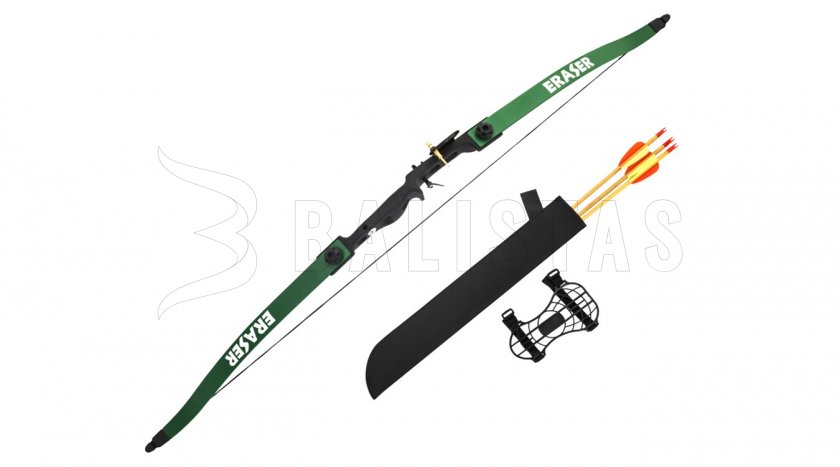 Arco Perfect Line Eraser Beetle recurvo 18lb verde