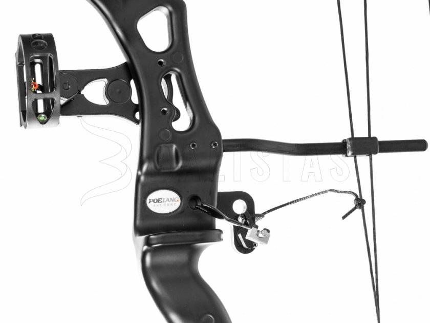 Arco Poe Lang Predator II negro 45-65lbs