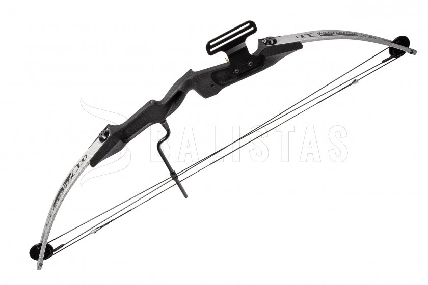 Bow Perfect Line Cobra 55lb plata izquierda