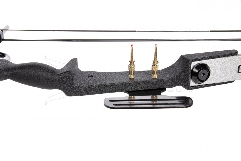 Bow Perfect Line Cobra 55lb plata izquierda