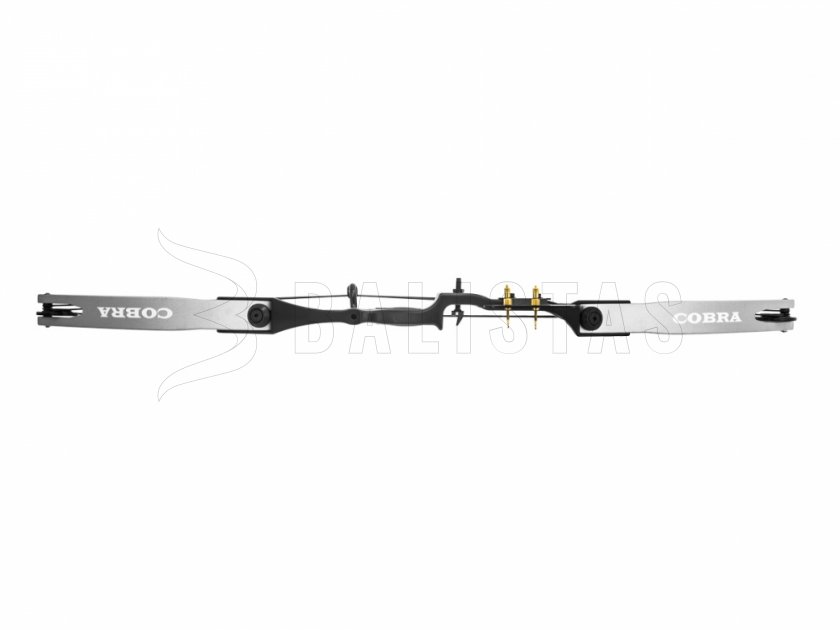 Bow Perfect Line Cobra 55lb plata izquierda