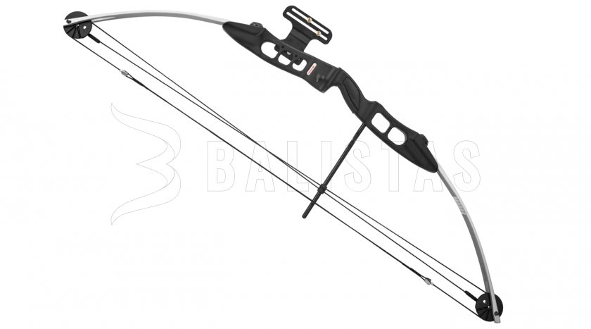 Bow Perfect Line Cobra 55lb plata izquierda