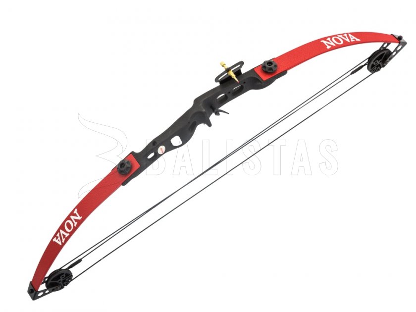 Arco Perfect Line Nova Beetle compuesto 25lb rojo