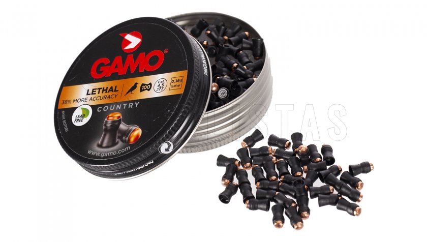 Diábolo Gamo Lethal 4,5mm 100pcs