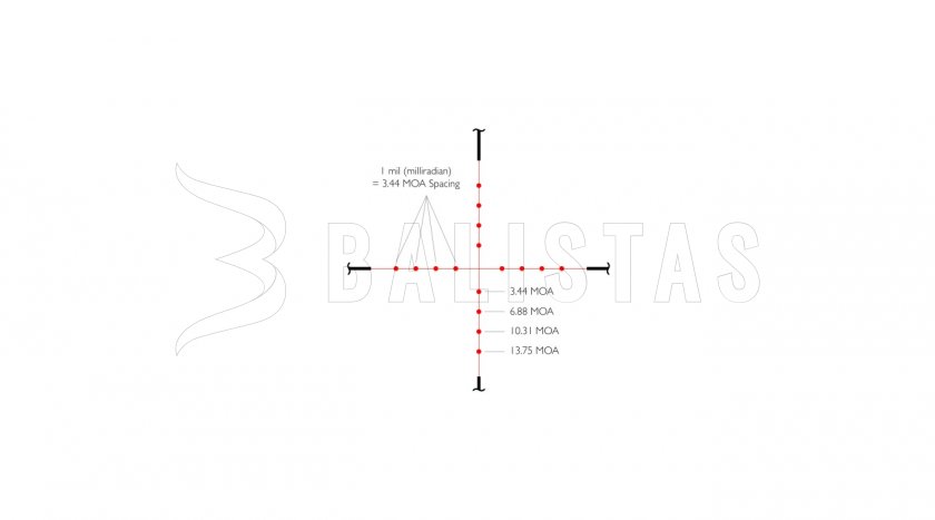 Visor Hawke Vantage 4-12x40 AO Mil Dot