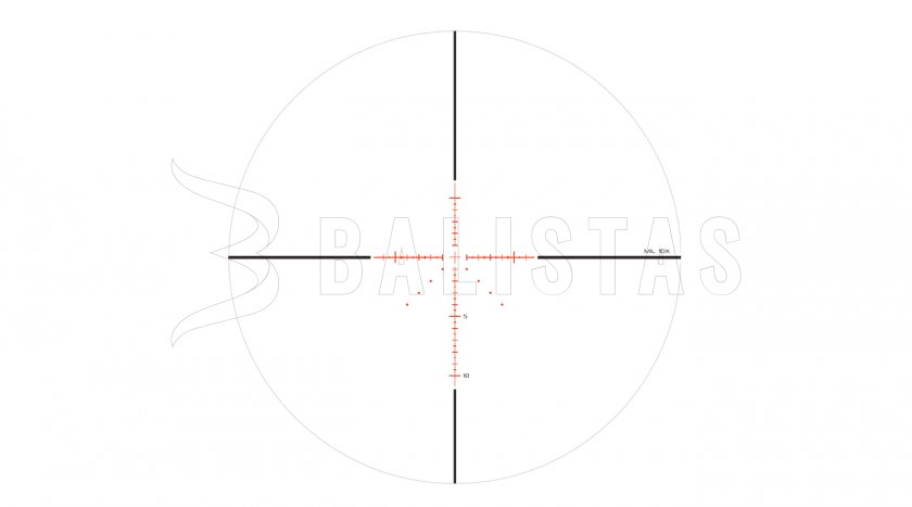 Mira telescópica Optisan EVE 3-12x44Pi (MIL-MH10X)