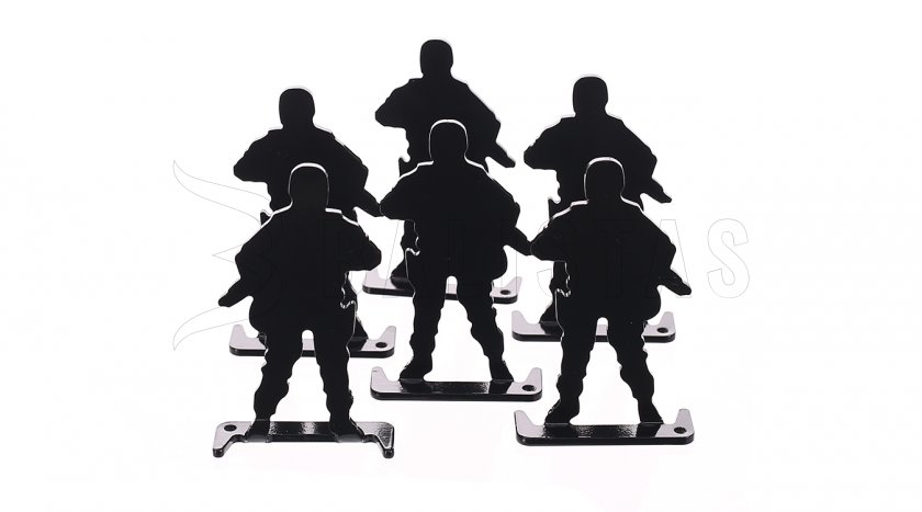 Blancos Venox soldados de metal 6pcs