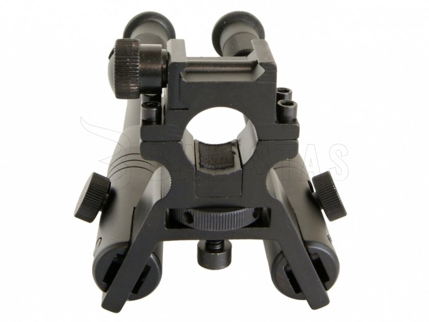 Soporte bípode telescópico para cañón y tejedor 22mm Venox
