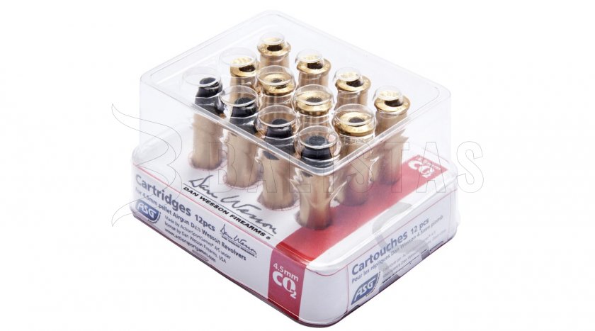 Cargador de cartuchos ASG Dan Wesson 4,5mm 1pc
