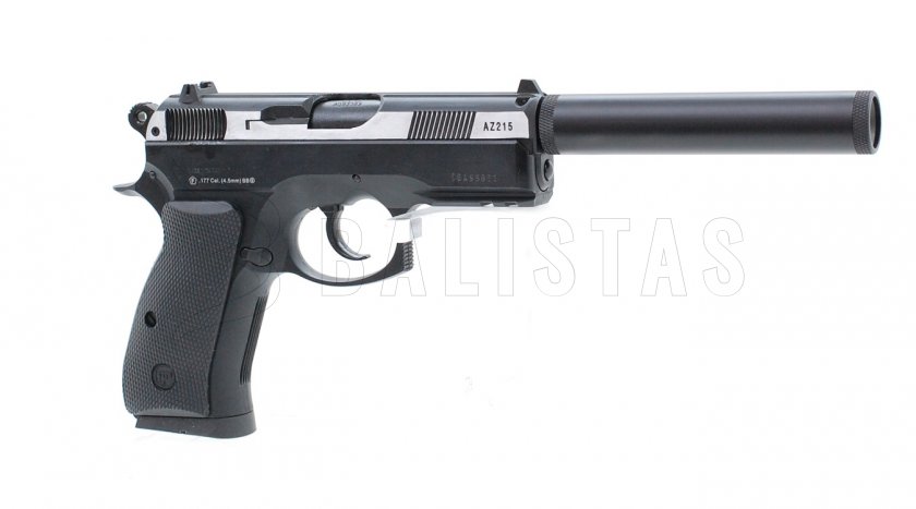 Extensión de cañón para pistolas de aire comprimido ASG de 4,5 mm