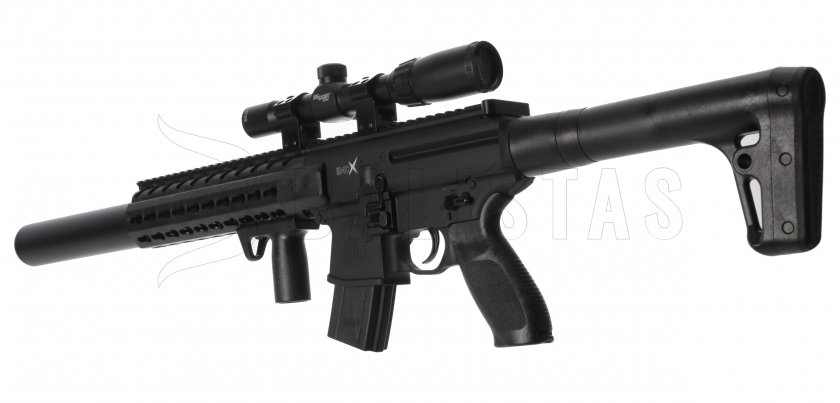 Carabina de aire Sig Sauer MCX 4,5mm con visor