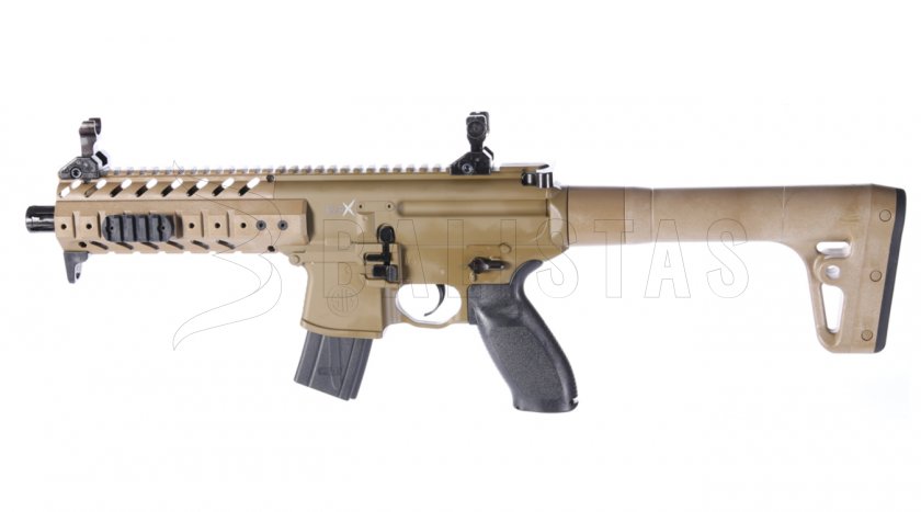 Sig Sauer MPX 4,5mm FDE Carabina de aire comprimido de arena con colimador