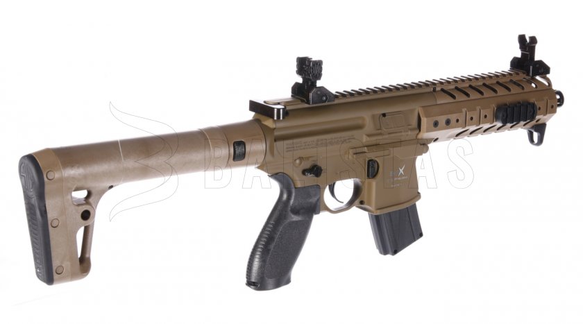 Sig Sauer MPX 4,5mm FDE Carabina de aire comprimido de arena con colimador