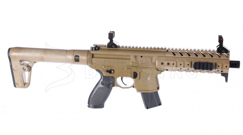 Sig Sauer MPX 4,5mm FDE Carabina de aire comprimido de arena con colimador