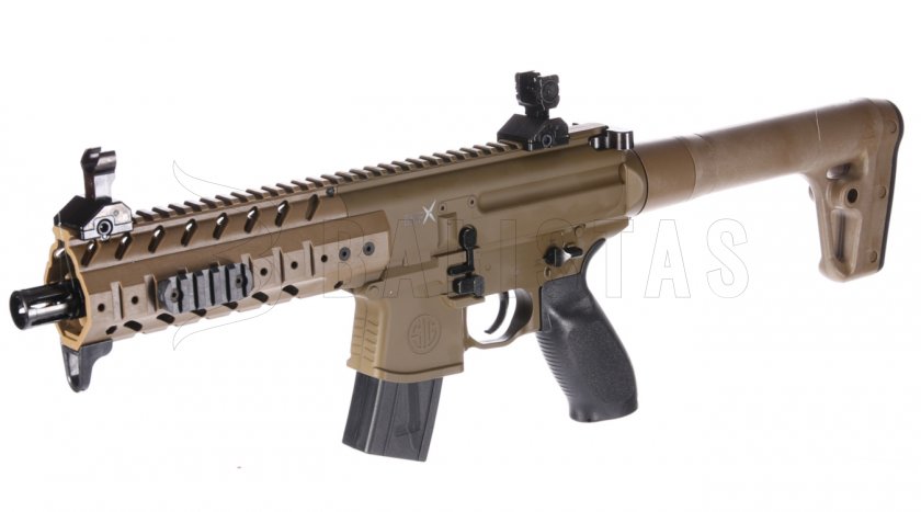 Sig Sauer MPX 4,5mm FDE Carabina de aire comprimido de arena con colimador