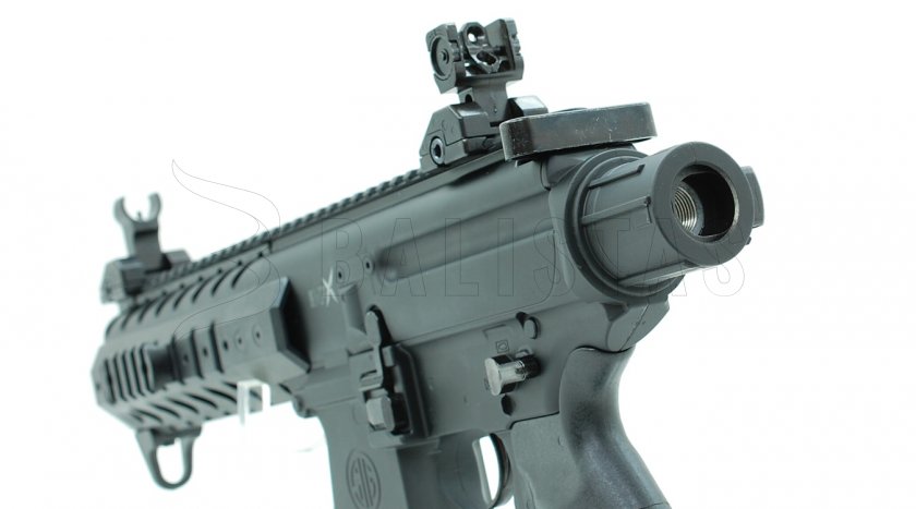 Carabina de aire Sig Sauer MPX 4,5mm con colimador