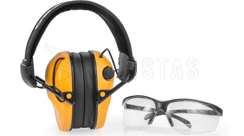 Auriculares RealHunter Active Pro Naranja + Gafas