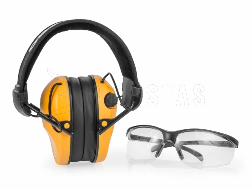 Auriculares RealHunter Active Pro Naranja + Gafas