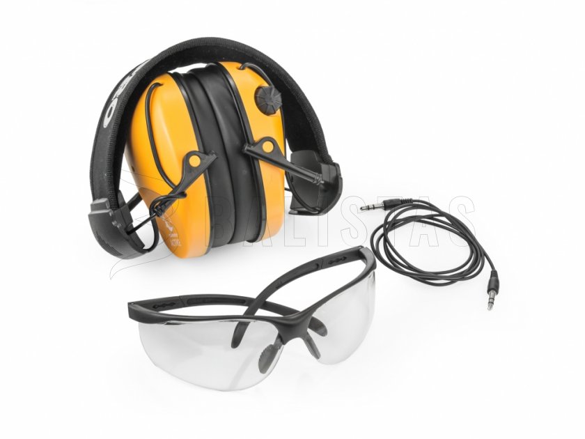 Auriculares RealHunter Active Pro Naranja + Gafas