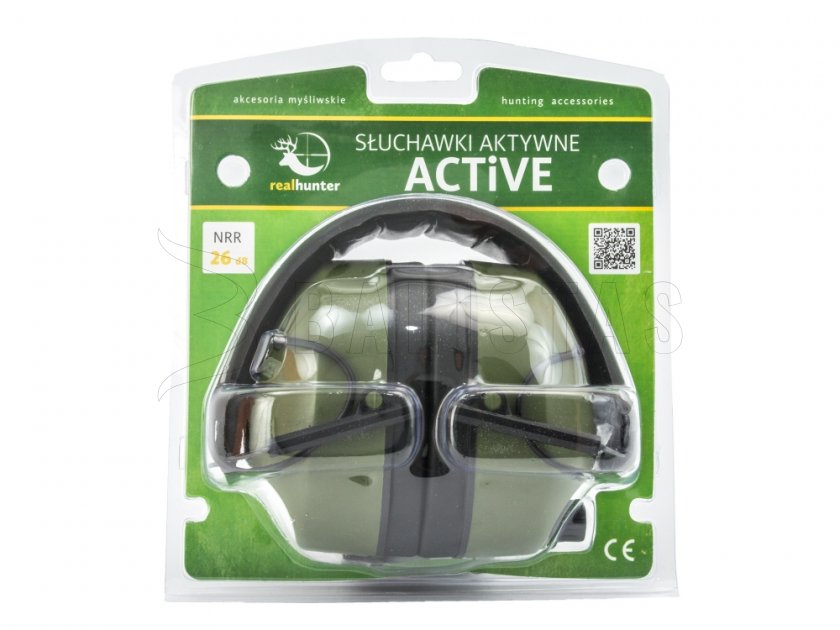 Auriculares RealHunter Active Olive