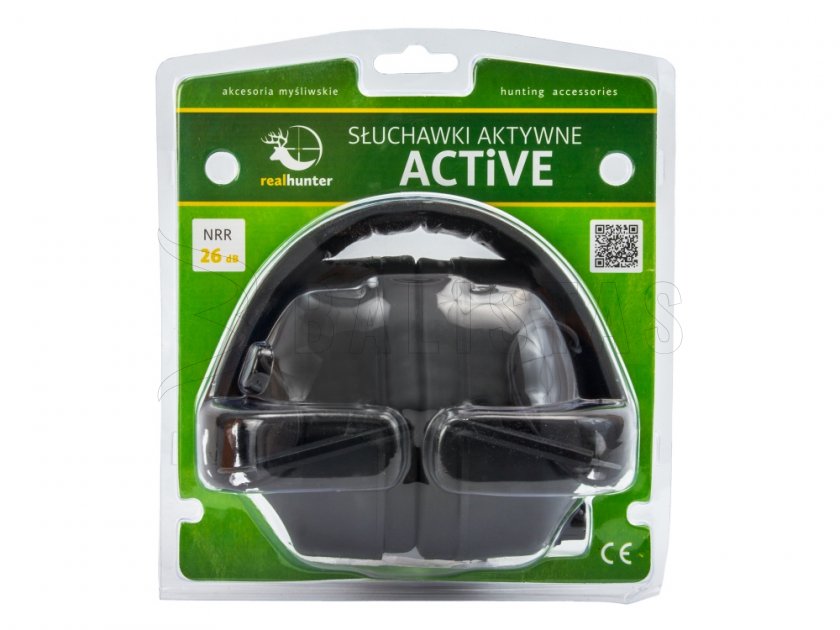 RealHunter Auriculares Activos Negro